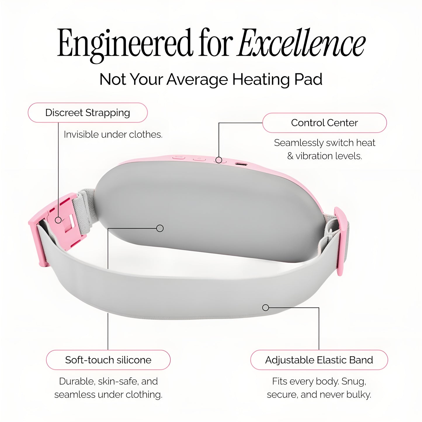 Nuvra Smart Heating Relief Belt