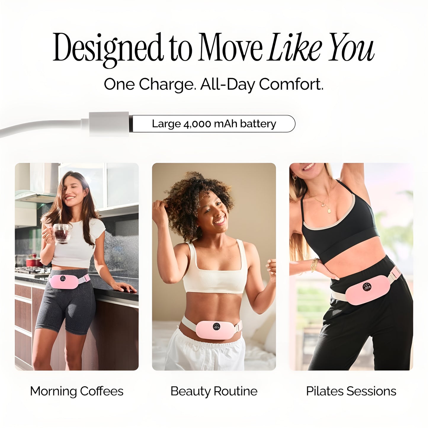 Nuvra Smart Heating Relief Belt