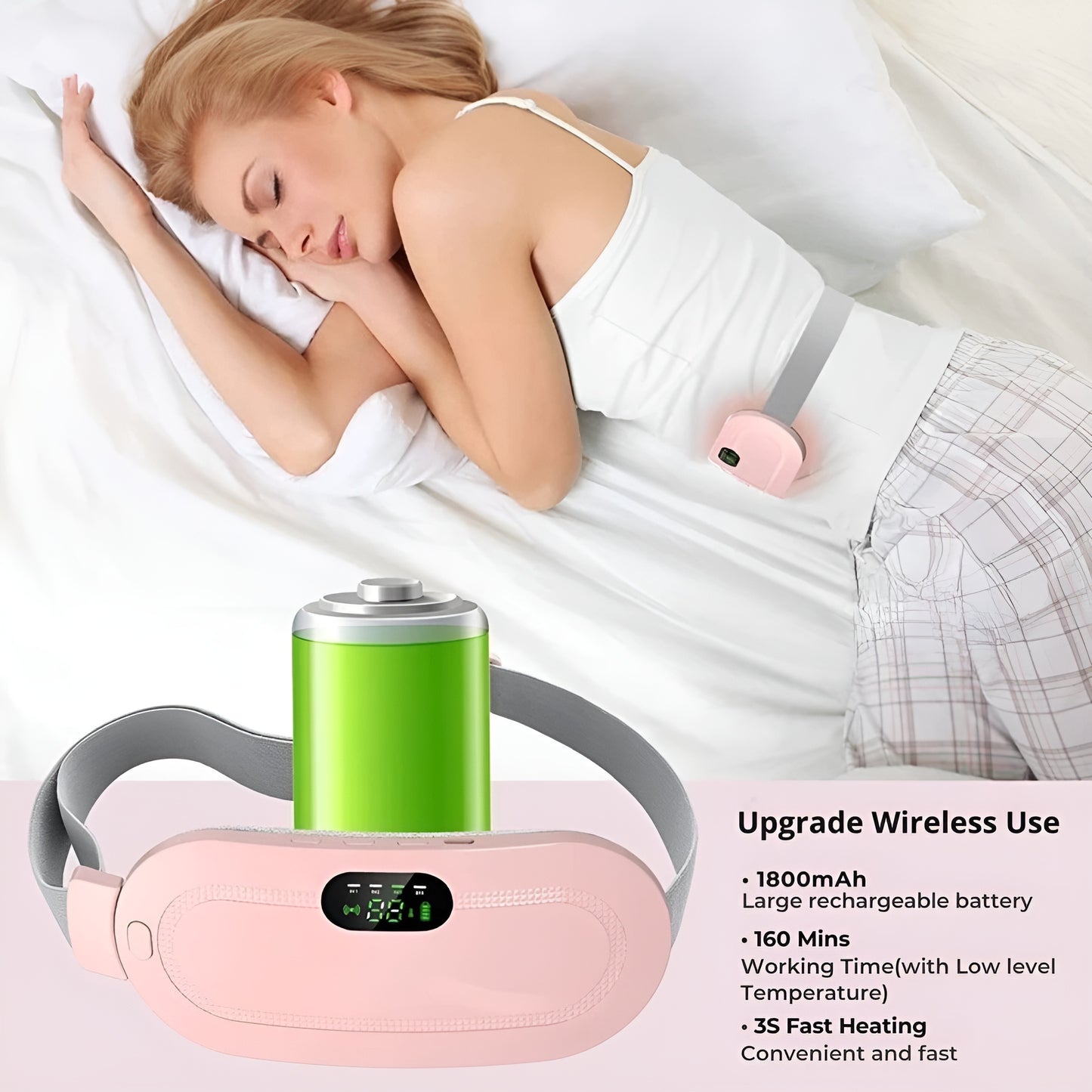 Nuvra Smart Heating Relief Belt