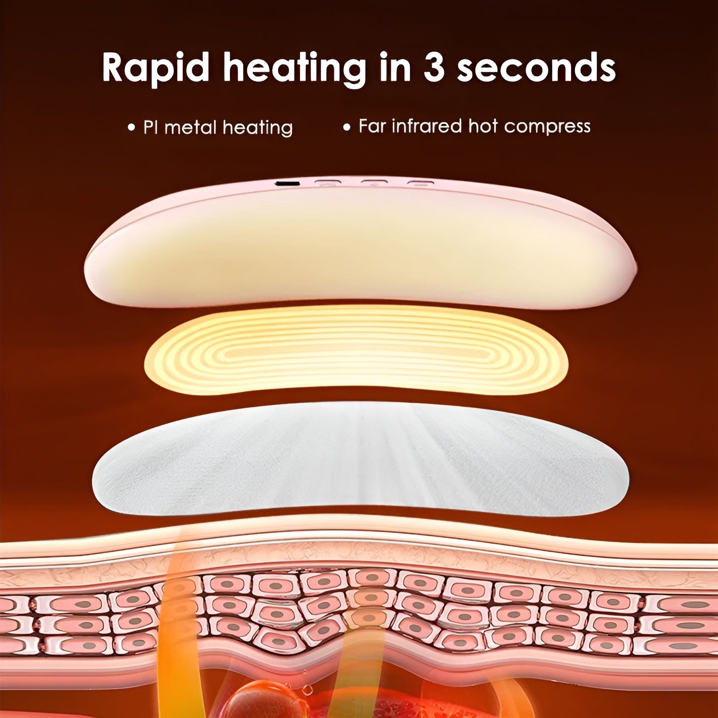 Nuvra Smart Heating Relief Belt